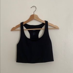 Girlfriend Collective Black Paloma sports bra